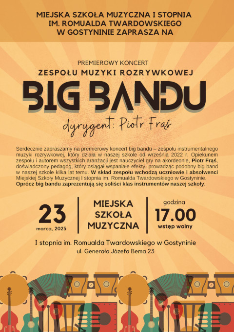 Read more about the article Szkolny big band na scenie!
